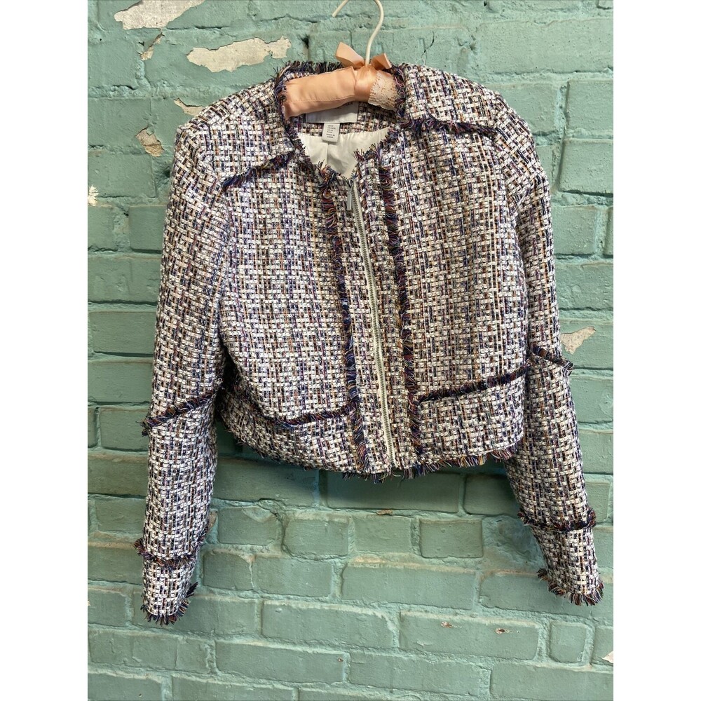 Women's Jacket Medium Carolina‎ Belle Montreal Multicolored Zip Up
